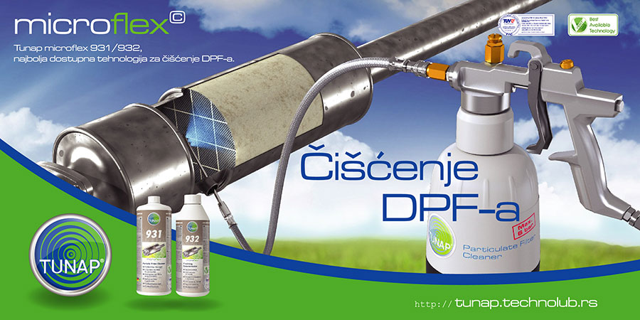 Čišćenje DPF filtera
